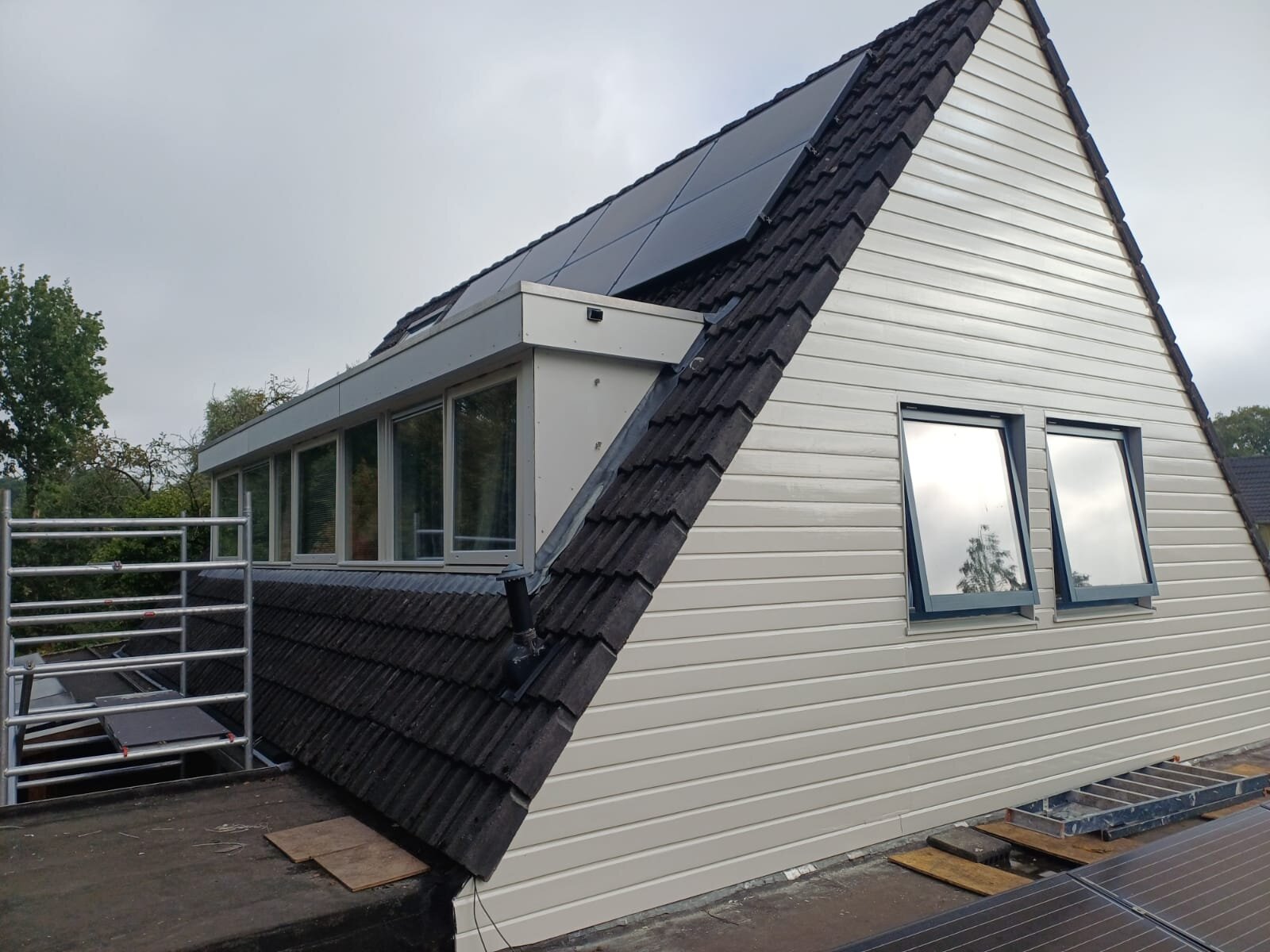 Buitenschilderwerk topgevel