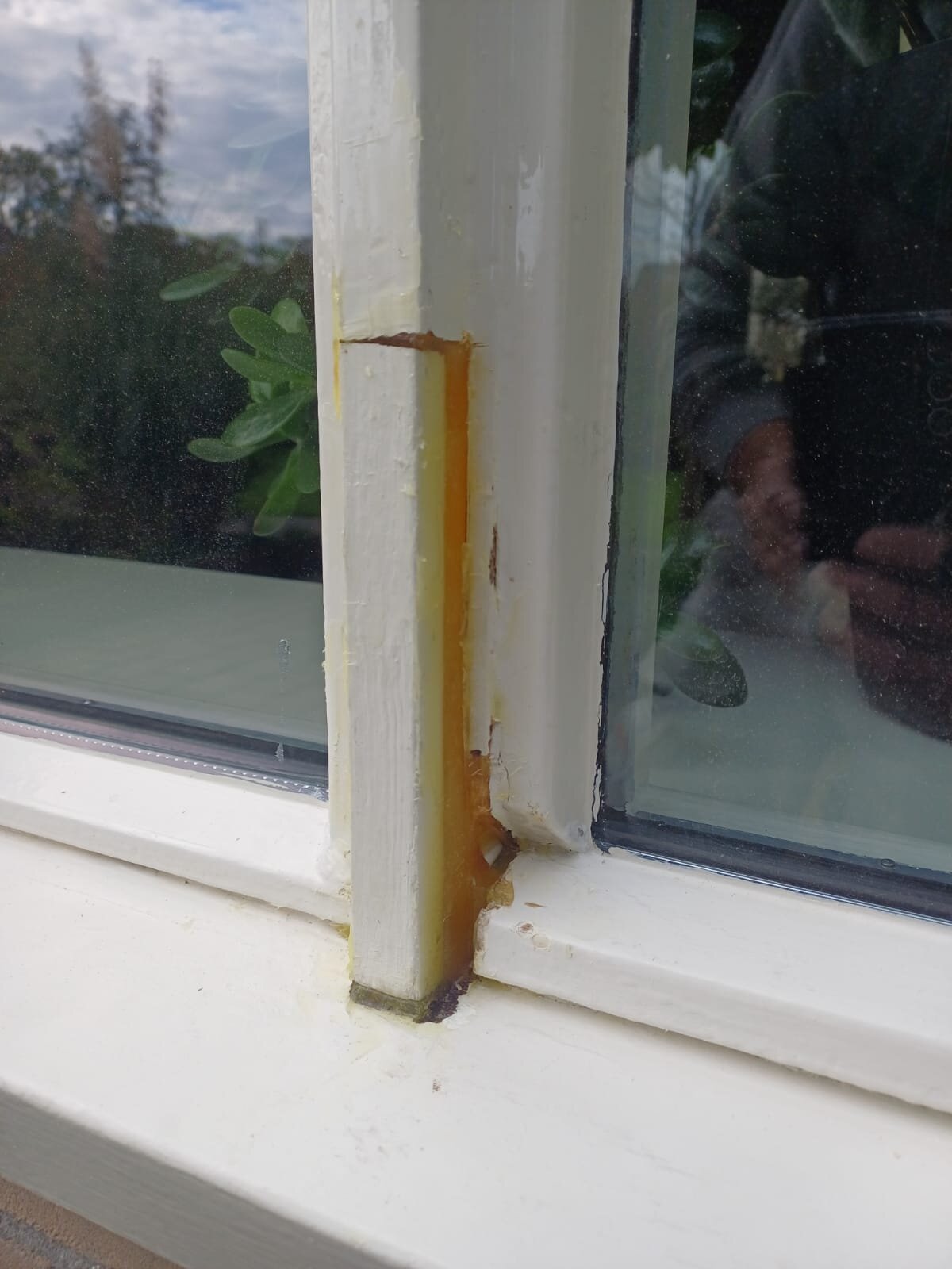 Stap 2: hersteld met reparatiemiddel